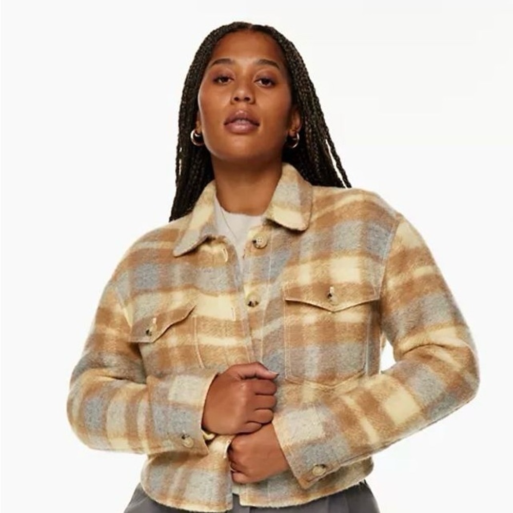 Wilfred Free The Ganna™ Cropped Shirt Jacket
